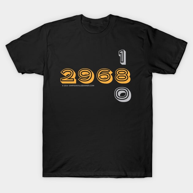 The Zip Codes T-Shirt by TheSimpsonvilleBanner